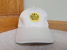 Waste Management WM Gold Certified 2002 Service Machine White Baseball Cap Hat