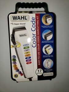 Wahl Color Code Hair Cutting Kit with Colored Guide Combs ...