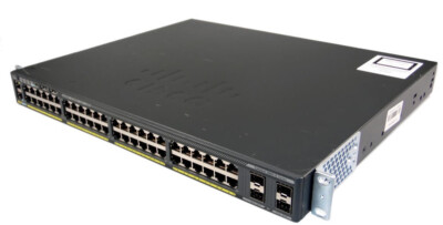 Cisco Catalyst WS-C2960X-48FPS-L 48 Port PoE Switch
