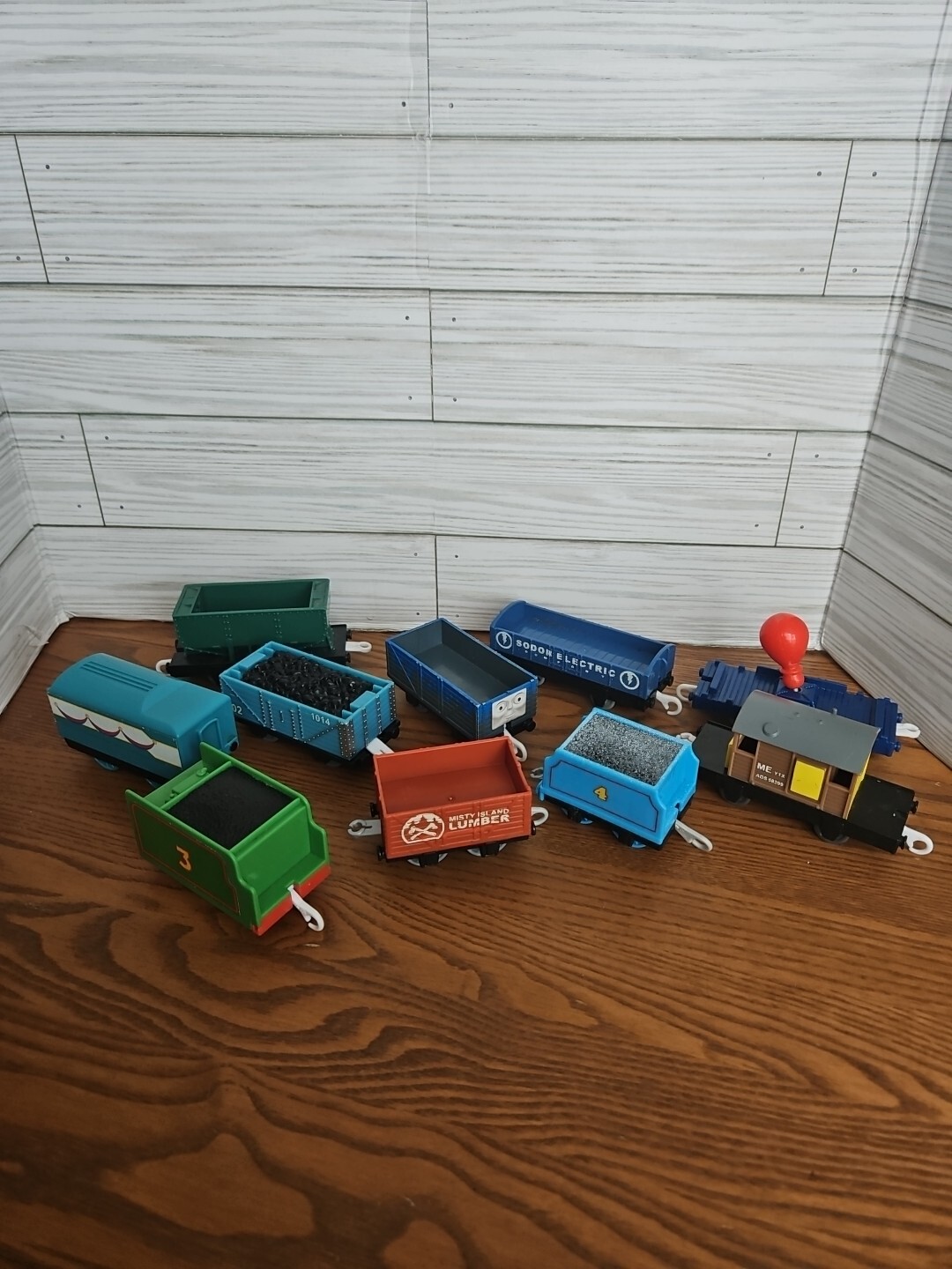 Thomas & Friends Trackmaster Cargo Cars/ Flatbed Cars Lot Of 10