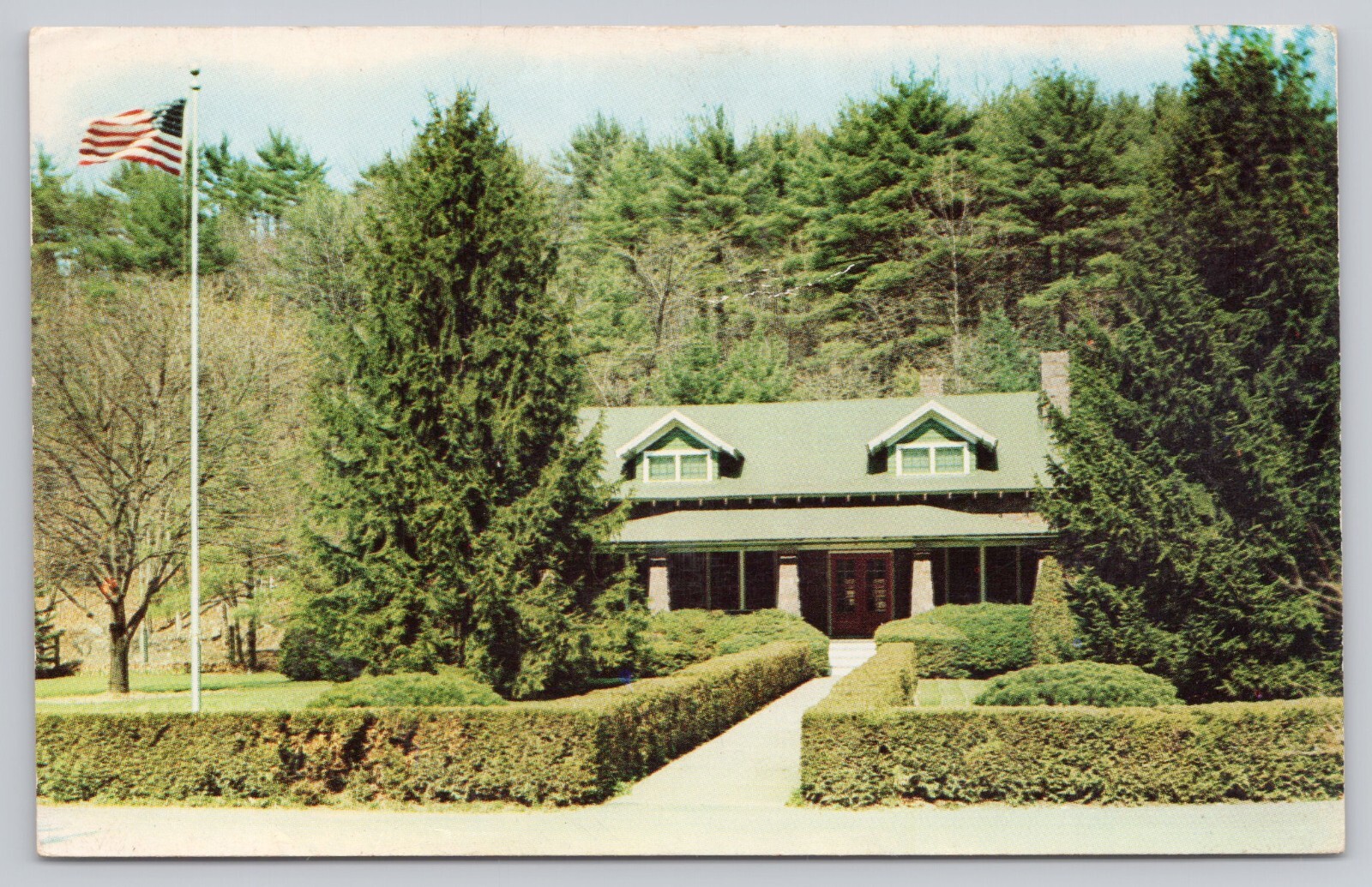 Bellefonte Pennsylvania Fishermans Paradise Administration Bldg Vintage