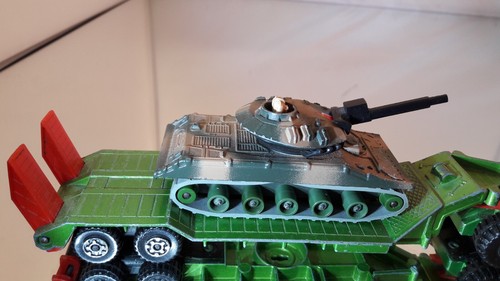 Tank with Transporter - Sheridan M551 Tank - # K102 - 1974 - Green - Matchbox - Picture 6 of 15