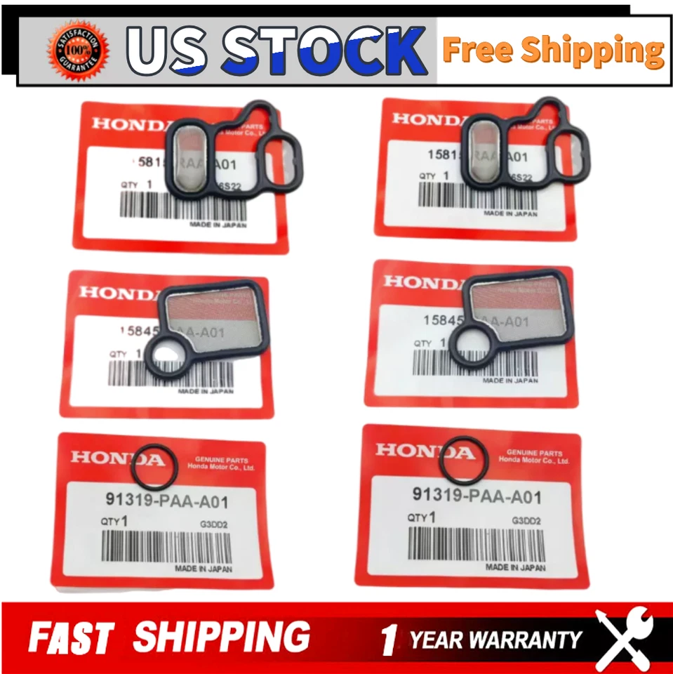 Kit de junta de válvula de carrete solenoide para VTEC K-series Acura RSX TSX RDX 2004-2012 Foto 2 de 4