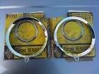 2 Scheinwerferringe Oldtimer Chrom für Renault 4 R4 4L Parisienne Sinpar