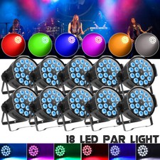 270 W 18 LED par RGBW DMX discoteca luce palco faro spettacolo faretto evento DHL