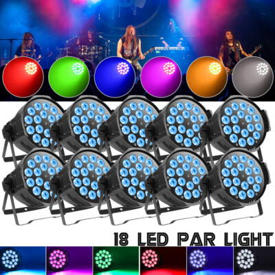 270W 18 LED Par RGBW DMX Disco Bühnenlicht Scheinwerfer DJ Show Strahler Event