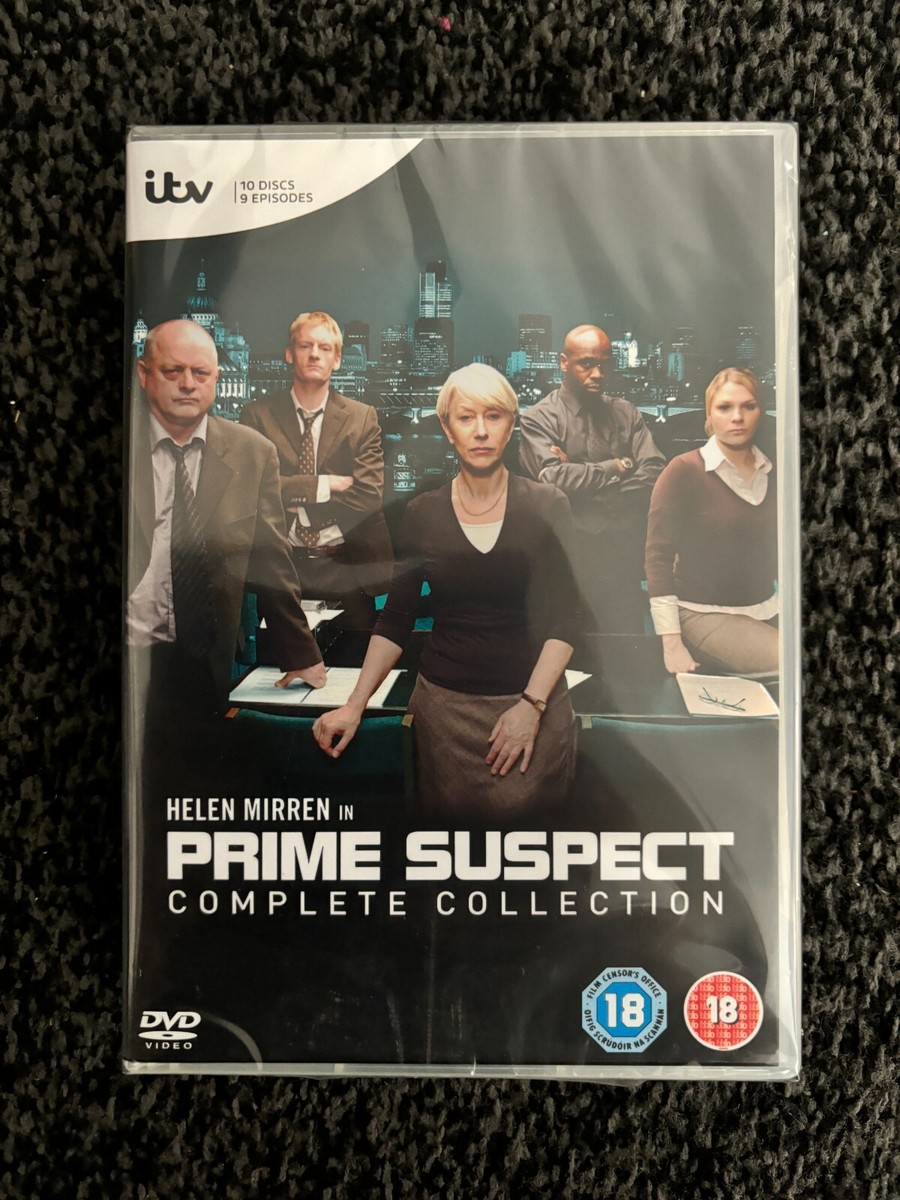 PRIME SUSPECT THE COMPLETE COLLECTION DVD HELEN MIRREN NEW