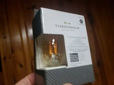 Threshold Dimmable Candelabra Set Of 6 LED Vintage Style Bulbs, NEW! (40W) 