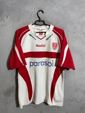 Hull Kingston Rovers Jersey Rugby Union Shirt White KooGa Men Size L