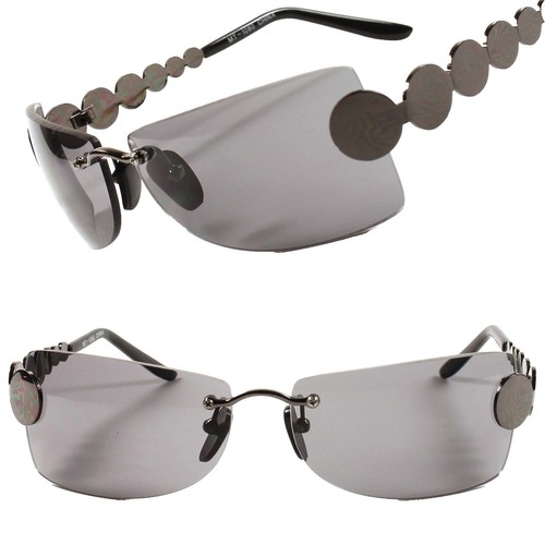 Jacquemus BAMBINO METAL JAC/68 C4 Gunmetal/Amber 60-17-140  display picture 1