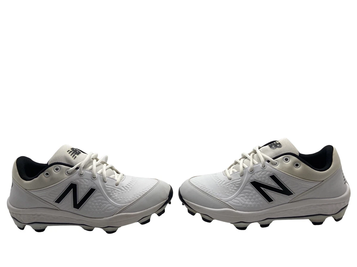 New balance top white cleats