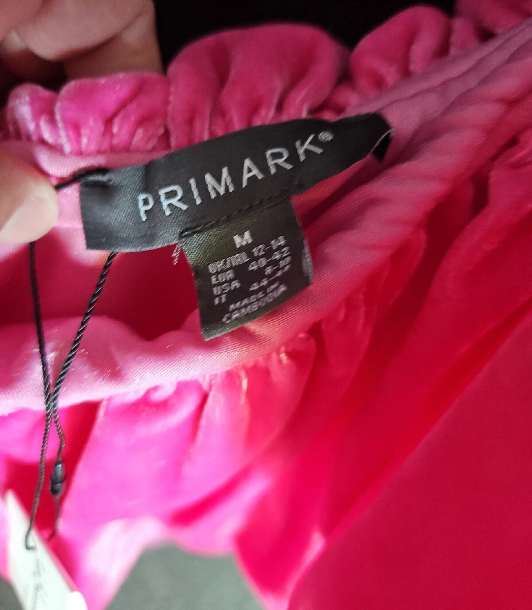 Primark green top velvet dress