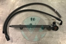 K Swap 6AN Fuel System EG EK DC2 SARD Style Regulator, Wrinkle black fuel rail