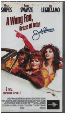 VHS Wesley Snipes / Patrick Swayze A Wong Foo, grazie di tutto! Julie Newmar /