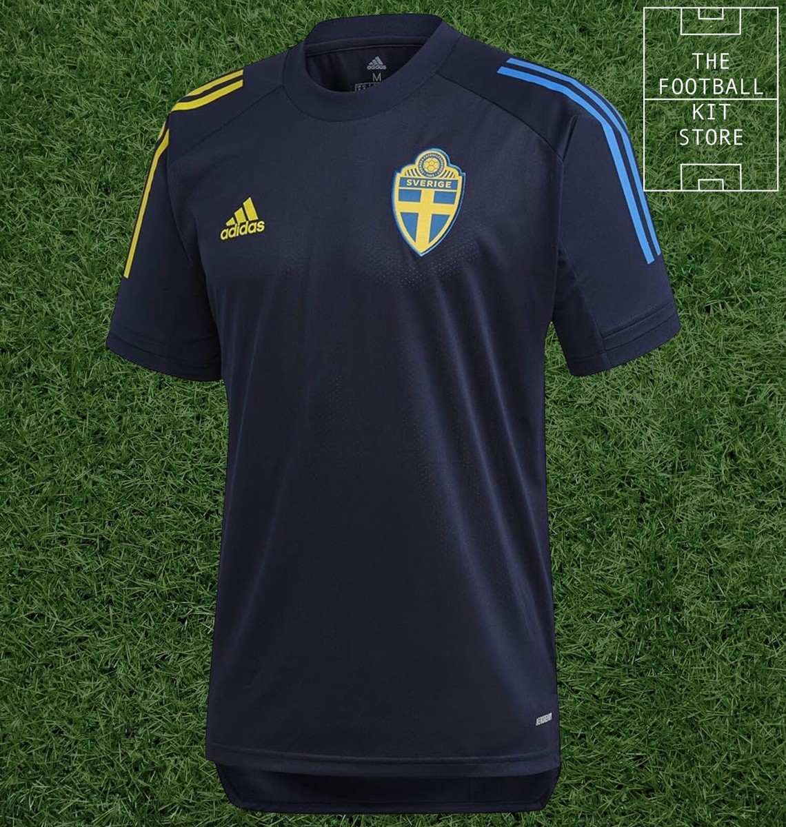 Sweden Training Jersey Mens - adidas SVFF Train Top / Shirt - All