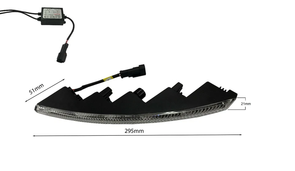 CREE LED Tagfahrleuchten R87 & E-Prüfzeichen 10SMD Tagfahrlicht TFL für BMW AUDI - Bild 3 von 4