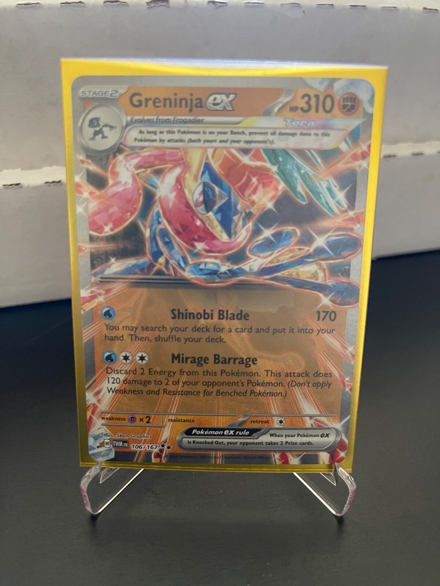 English Pokemon Twilight Masquerade, Ex, Ace Specs, IR, SR Singles