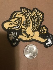Vintage Embroidered Iron On Patch 3.5 X 3 Nice Rare