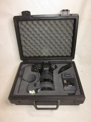 Nikon N6006 camera outfit w/ SL-1 Lester A. Dine 105mm lens + *PLEASE NOTE