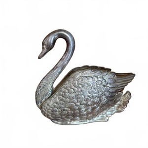 Silver Plated Swan | eBay