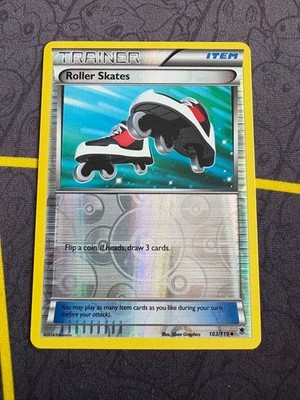 Rollschuhe 103/119 Uncommon RH XY4 Phantomkräfte Pokemon Karte Near Mint