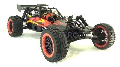 Rovan RC 1/5 Scale 5B 29cc All Terrain Buggy Gasoline w/Venom Red & Black Body
