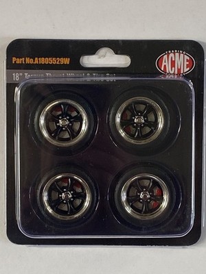 ACME GMP 1/18 18'' Torque Schubrad & Reifen Set A1805529W Neu 545