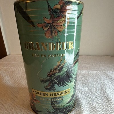 Milestone Grandeur Green Heaven Eau de Parfum 3.4 fl oz Spray, Regular Size