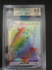 Pokemon 2020 Sword & Shield Morpeko VMAX 204/202 Beckett 9.5 Gem Mint