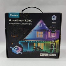 Luces exteriores permanentes Govee 50 ft smart rgbic H801B