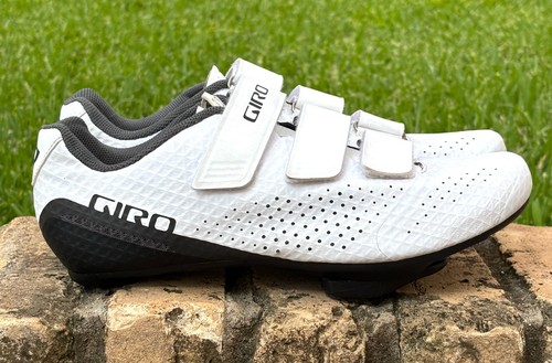 Scarpe da ciclismo motociclista GIRO donna stilo con cinturino bianco taglia US 9 EU 41 - Foto 3 di 10
