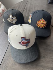 Texas Rangers Club Hat 7 3/8 New Era 59fifty Fitted Rare Exclusive 
