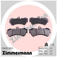 Satz Bremsbel&auml;ge Bremskl&ouml;tze vorne f&uuml;r Mercedes G-Klasse W463 | 243023