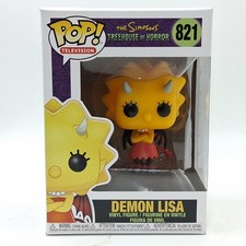 Funko Pop! Figura de vinilo juguete Demon Lisa 821 Los Simpson Treehouse of Horror Show