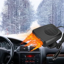 Portable Electric Car Heater 12V 200W Heating Fan Defogger Defroster Demister A+