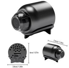 Mini HD Camera 1080p WiFi Camera Surveillance Kamera Video Nacht Sicht Akku