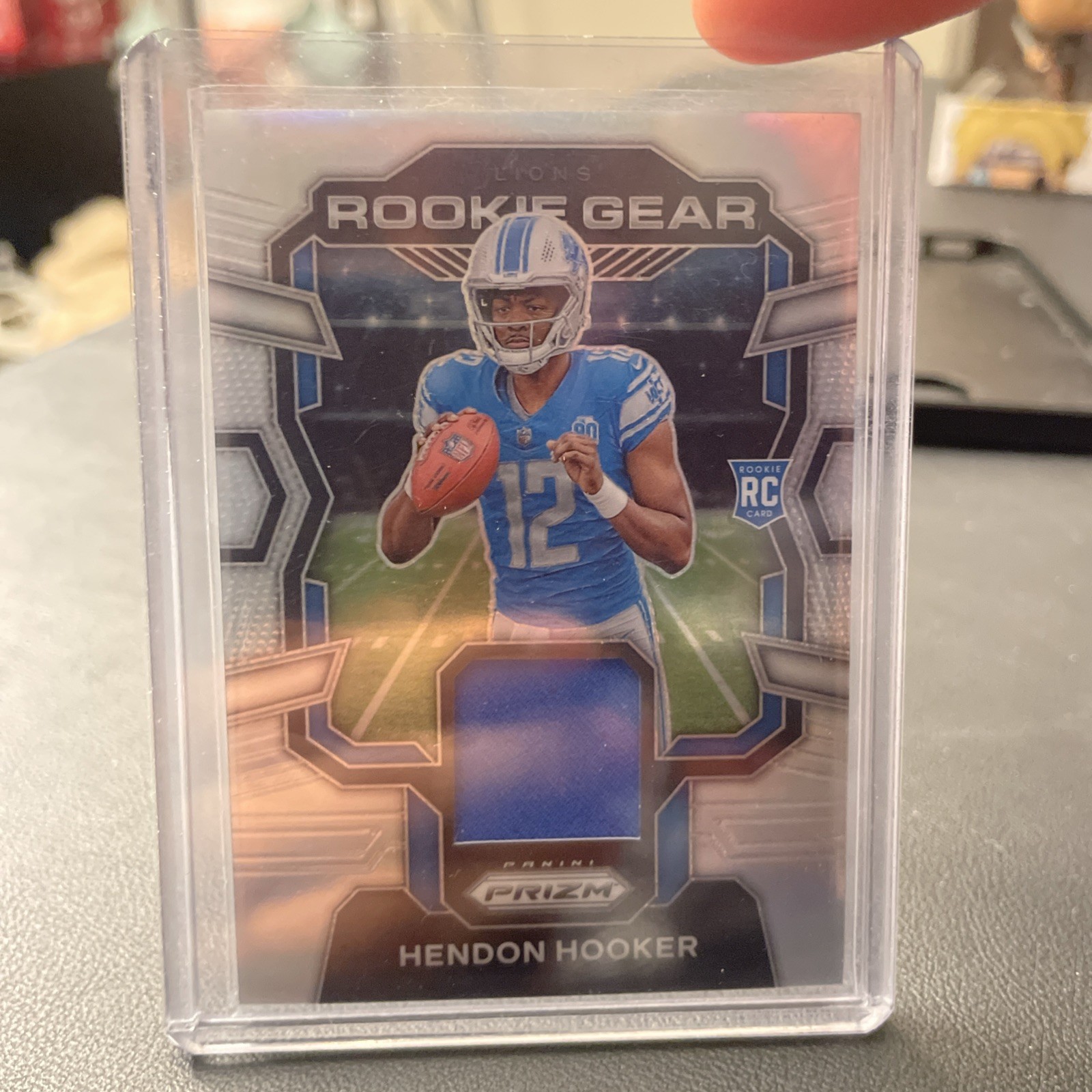 2023 Panini Prizm - Rookie Gear Hendon Hooker #RG-HH (MEM, RC)
