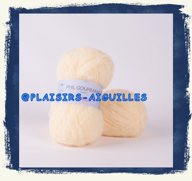 Laine Phil Gourmand Poussin pelotes neuves Phildar pour tricot femme et enfant
