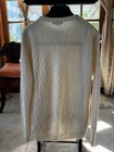 Cream Multi Knitted Modern Pattern Sweater Men’s Size XL — photo 9