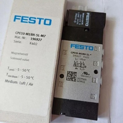 1PC NEW FESTO CPE10-M1BH-5L-M7 196927 Solenoid Valve