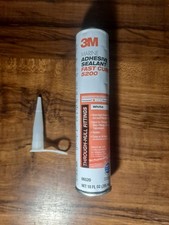 3M 06520 Marine Adhesive Sealant 5200 Fast Cure, White - 10oz C1