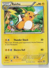 RAICHU 28/111 Furious Fists Uncommon POKEMON LIGHTLY PLAYED