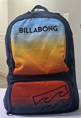 BILLABONG Juggernaught Backpack Large 30L Sunset Gradient Multiple Pockets