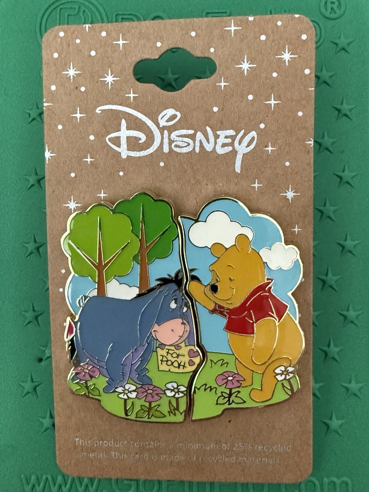 Disney pin Loungefly Box Lunch Boxlunch Eeyore Winnie the Pooh puzzle piece set