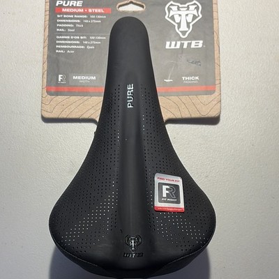WTB Pure Saddle Thick Padding Medium Width 148mm Wide X 275mm Long