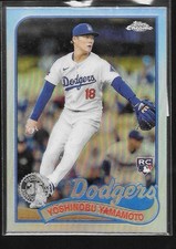 2024 Topps Chrome Update Series - 1989 Topps Baseball Yoshinobu Yamamoto #89CU-5