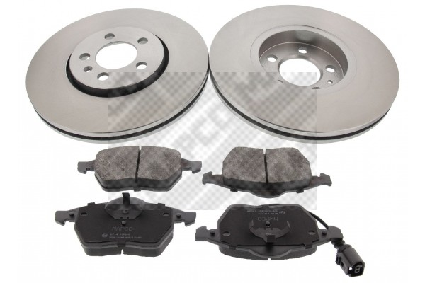 Bremsensatz Vorne FüR Audi Seat Skoda VW 1996->>-image