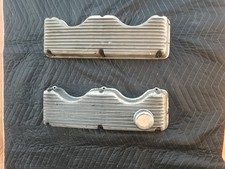 348-409 Chevy Finned Aluminum Valve Covers