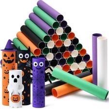 Cardboard Tubes for Crafts 60pcs 2 Sizes 10 Inch Empty Paper Rolls DIY Projects