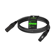 XLR to XLR Microphone Cable XLR Male to Female Mic Cable 3-Pin Balanced Shiel...
